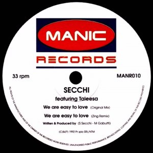 Secchi - We Are Easy To Love (Original Mix)