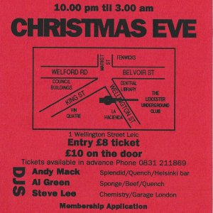 Lost @ The Leicester Underground Club - 24th December 1992 - B .jpg