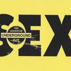 Sex @ The Leicester Underground Club - 23rd January 1993 - A .jpg