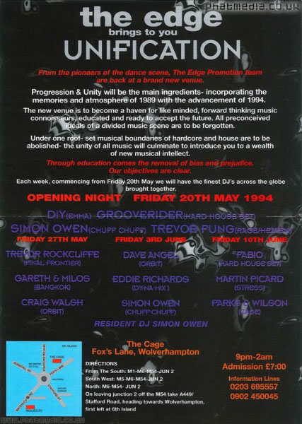 Grooverider @ Unification (House Set) 20/05/1994 | Old Skool Anthems