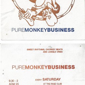 Pure Monkey Business @ The Rage Club Leicester - 199? .jpg