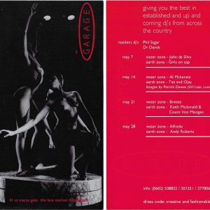 The Garage - Nottingham - 7th May 199? (A&B Side) .jpg