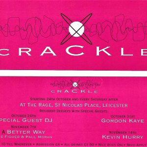 Crackle @ The Rage - Leicester - 24th October 199? (A&B Side) .jpg