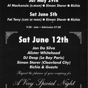 The Honey Pot @ Bakers - Birmingham - 29th May 199?  B.jpg