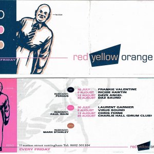 REd Yellow Orange @ Miro - Nottingham - 30th July 199? (A&B Side) .jpg