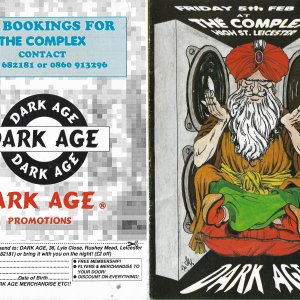 Dark Age @ The Complex Leicester- 5th Feb 1993 - Front & Back.jpg