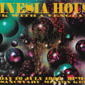 Amnesia House - Back With A Vengeance @ The Sancturay - Milton Keynes 16th July 1993 - Front .jpg
