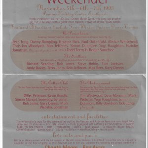Southport Dance Music Weekender @ Pontins - 5th November 1993 - Centre .jpg