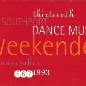 Southport Dance Music Weekender @ Pontins - 5th November 1993 - Front .jpg
