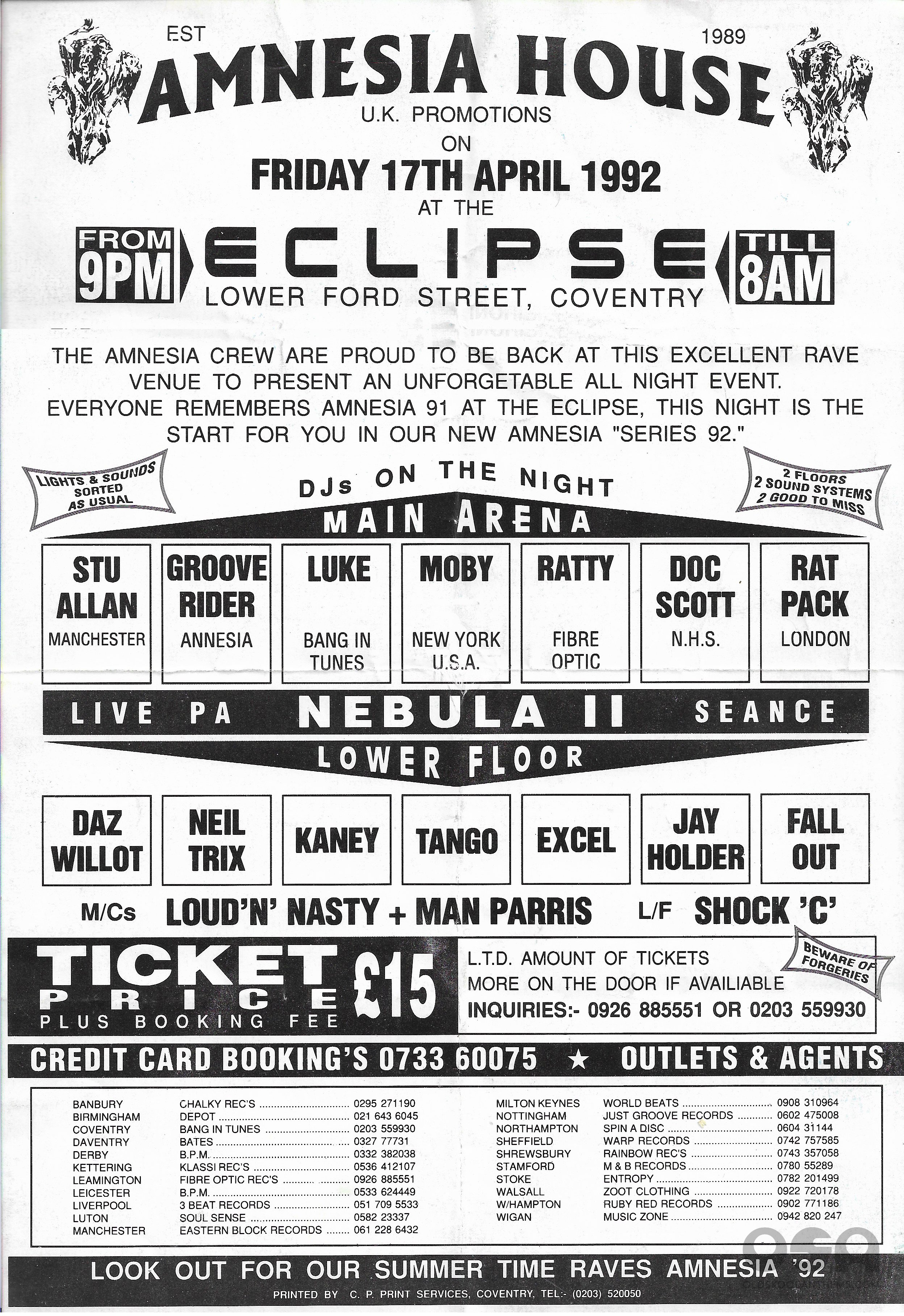 Amnesia House @ The Eclipse - Coventry - 17th April 1992 - B .jpg