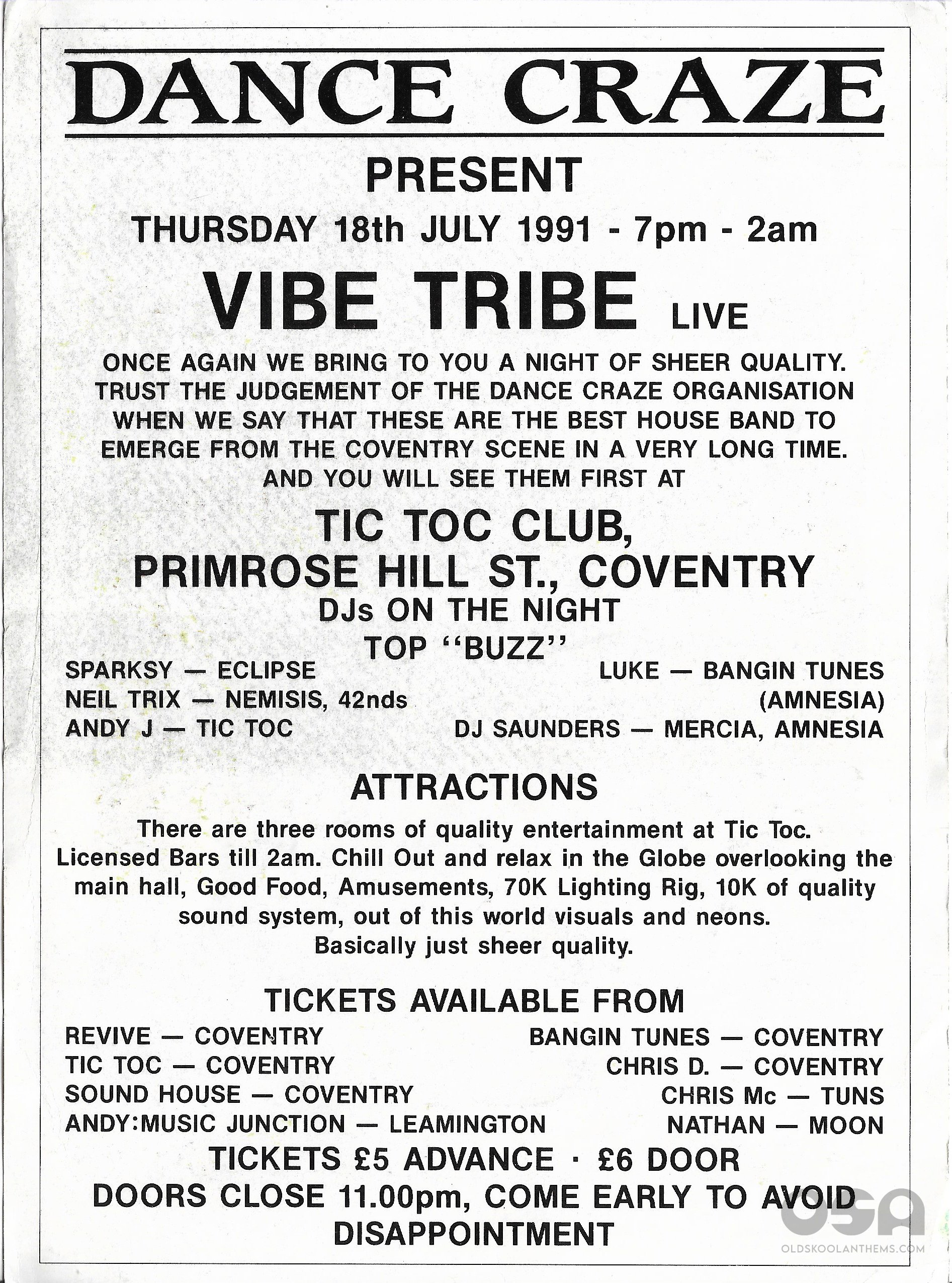 Dance Craze @ Tic Toc - Coventry - 18th July 1991 B .jpg