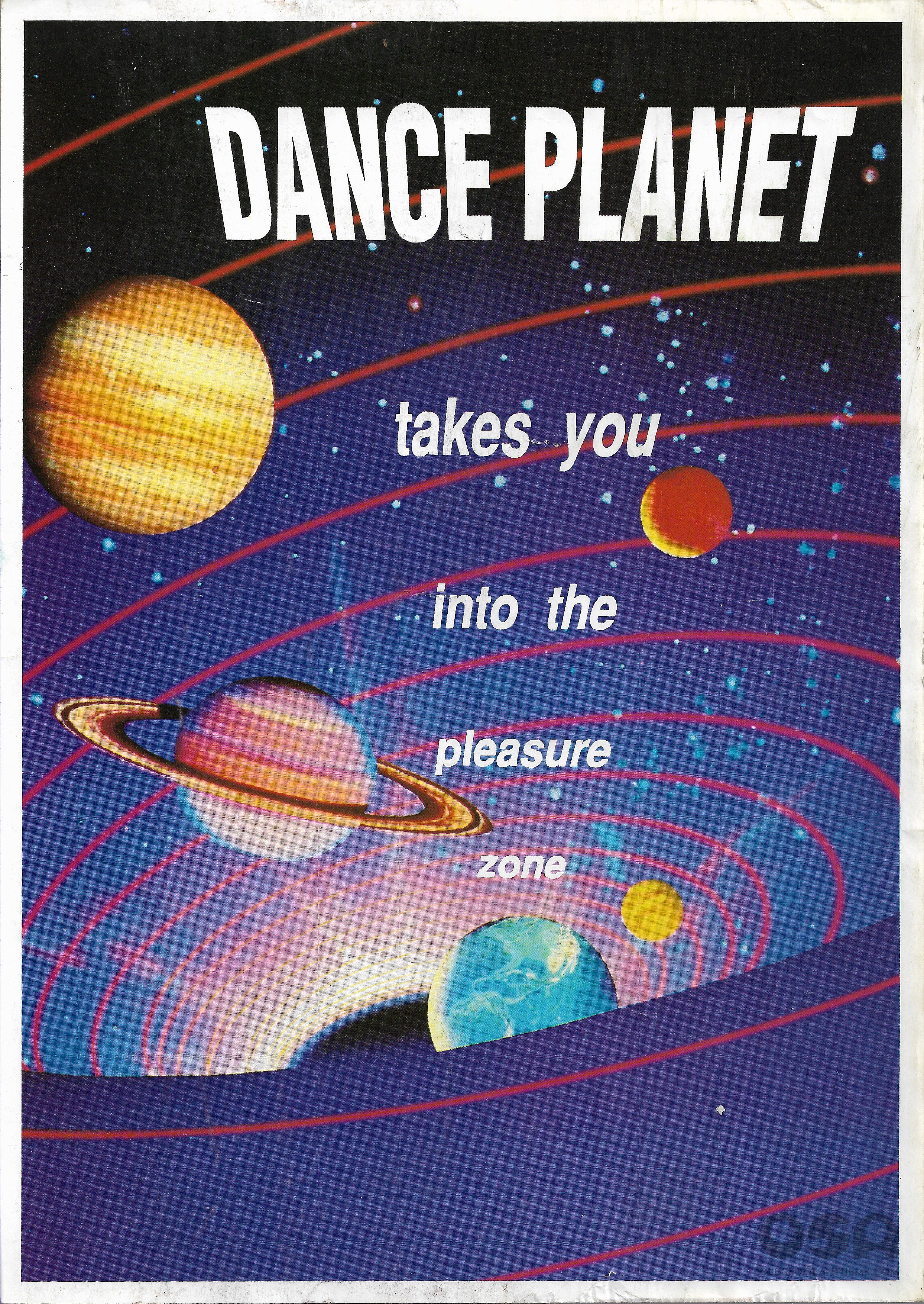 Dance Planet - The Pleasure Zone @ 42nd Street Halesowen - 8th January 1993 - A .jpg
