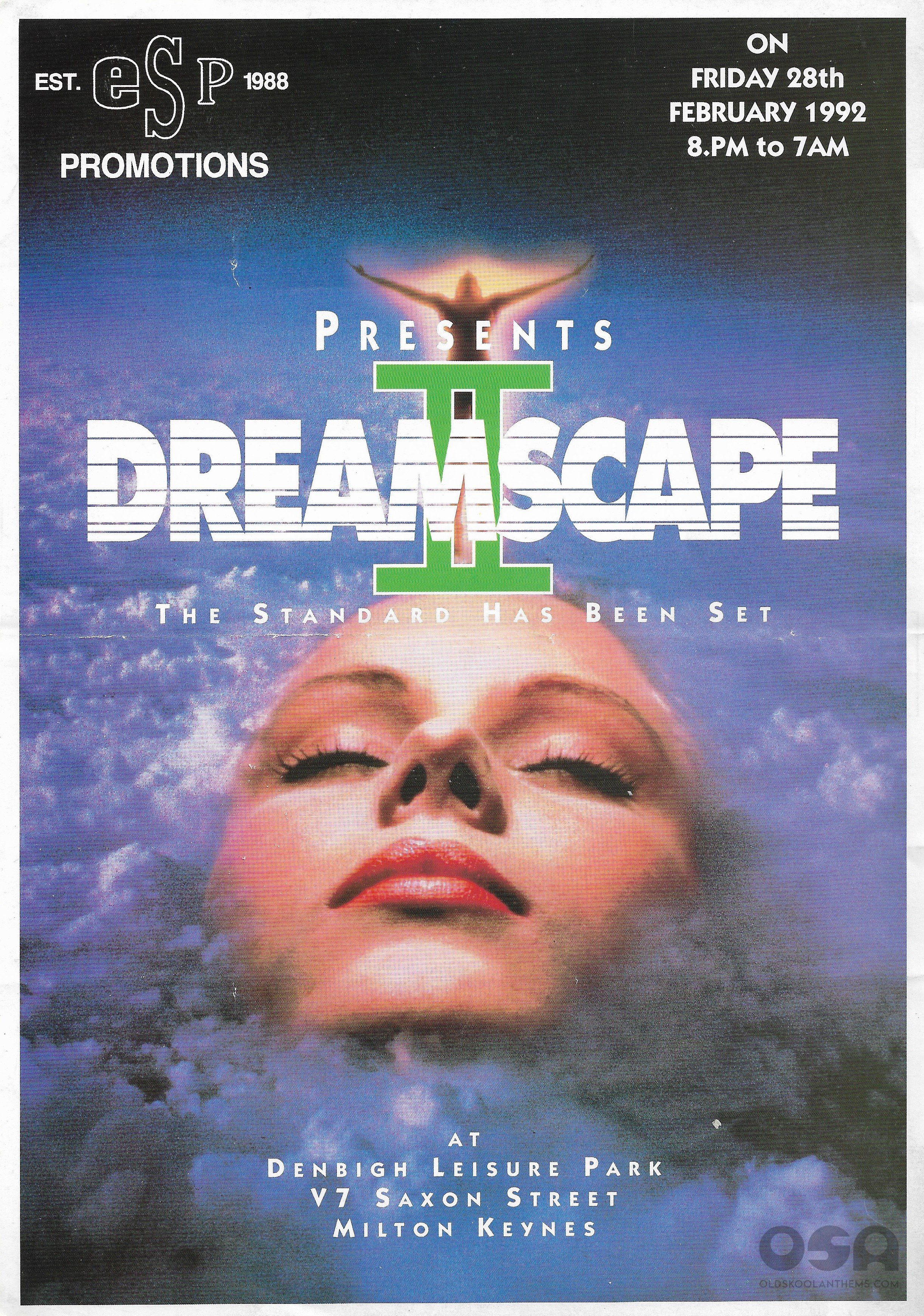 Dreamscape 2 @ The Sanctuary - Milton Keynes - 28th February 1992 - A .jpg