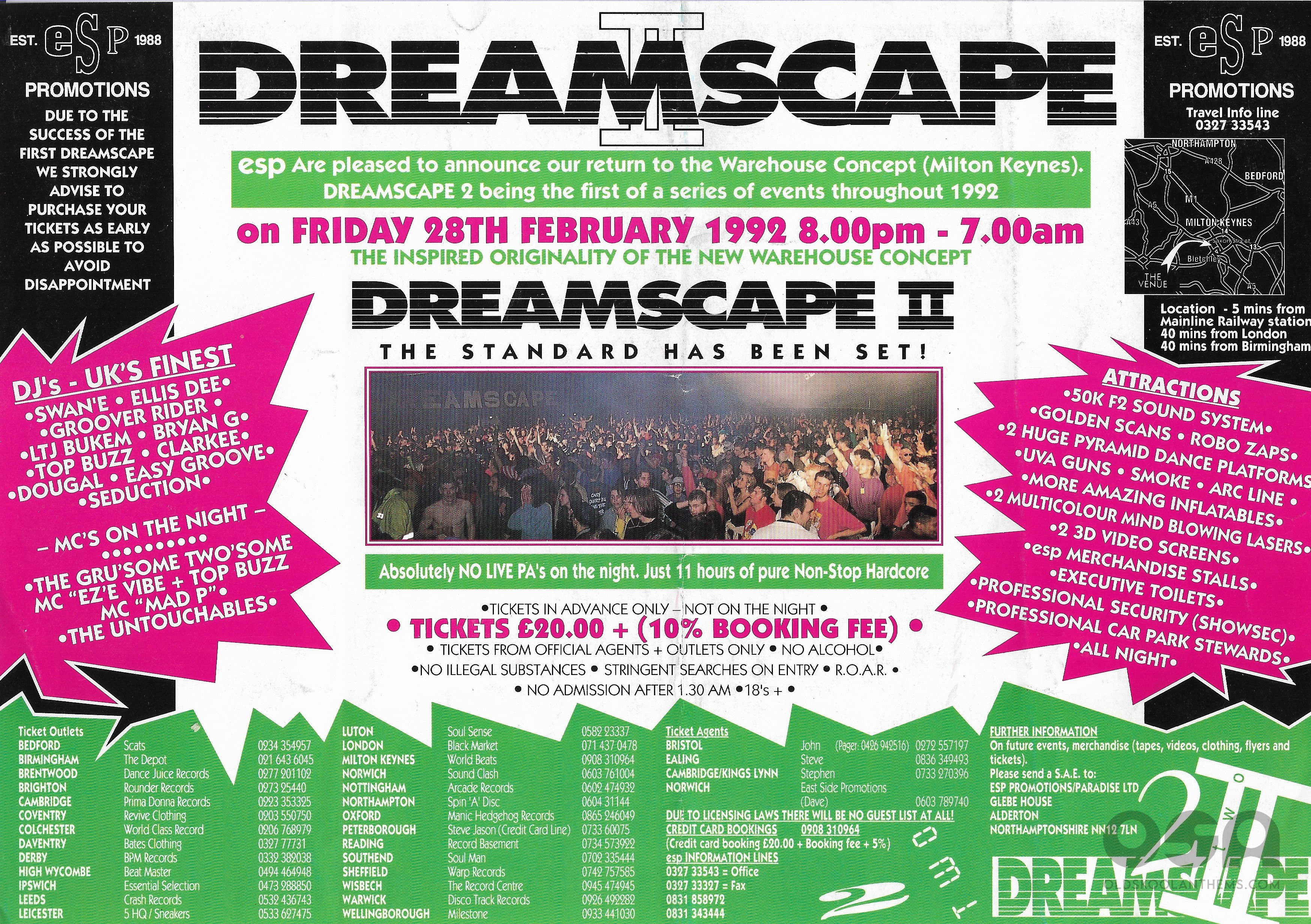 Dreamscape 2 @ The Sanctuary - Milton Keynes - 28th February 1992 - B .jpg