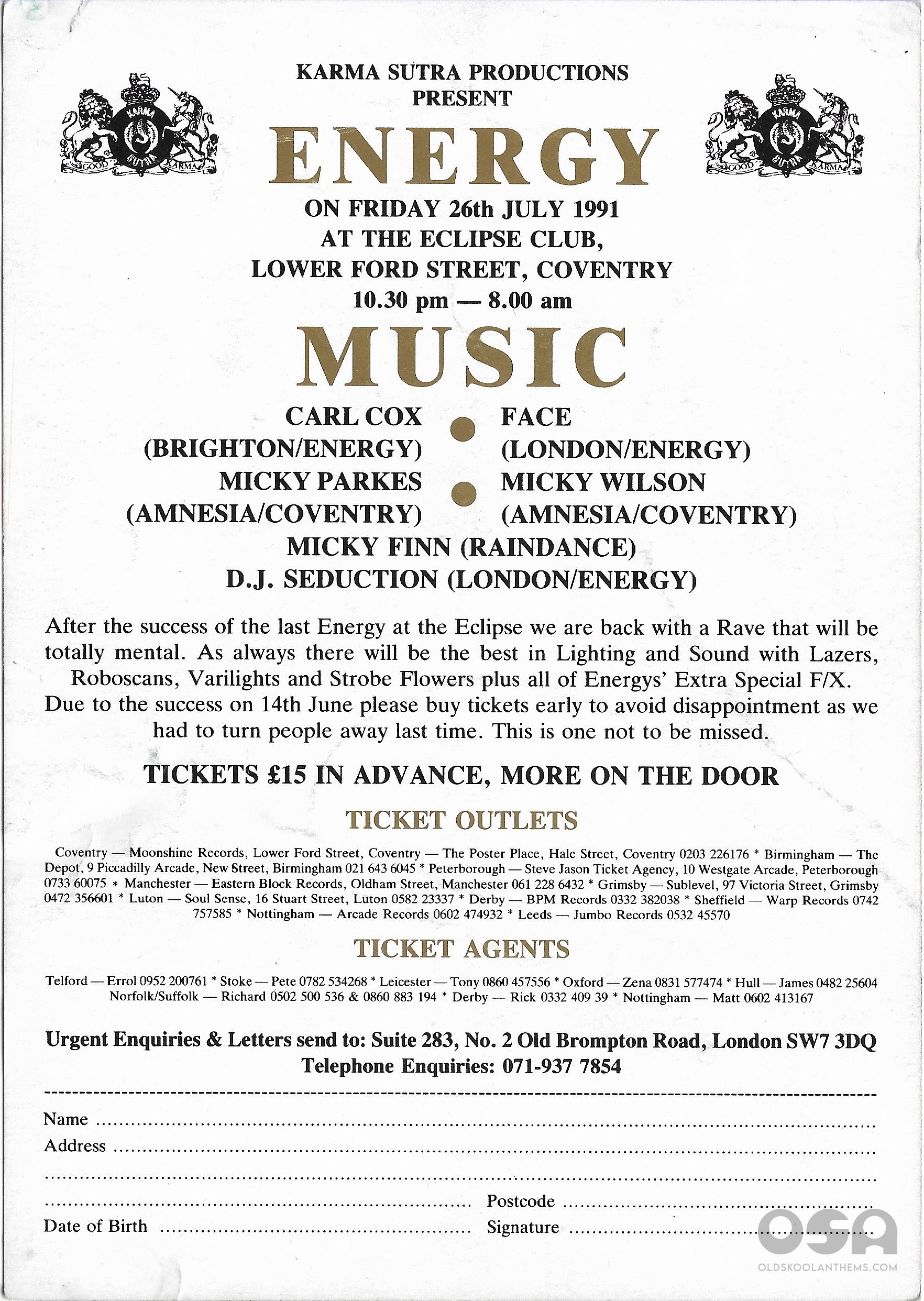 Energy @ The Eclipse - Coventry - 26th July 1991 - B .jpg