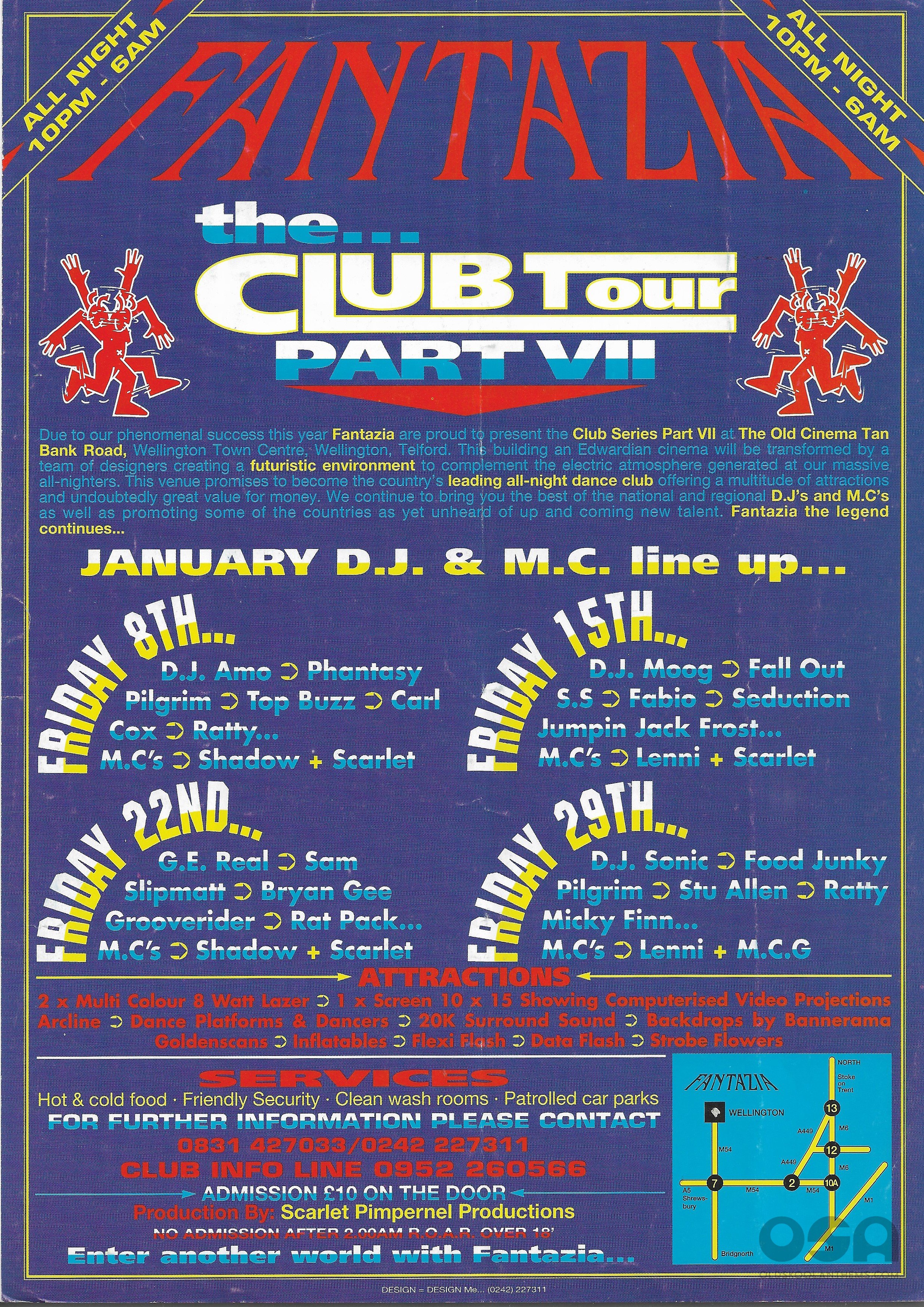 Fantazia Club Tour 7 @ The Old Cinema - Telford  - 8th January 1993 - B .jpg