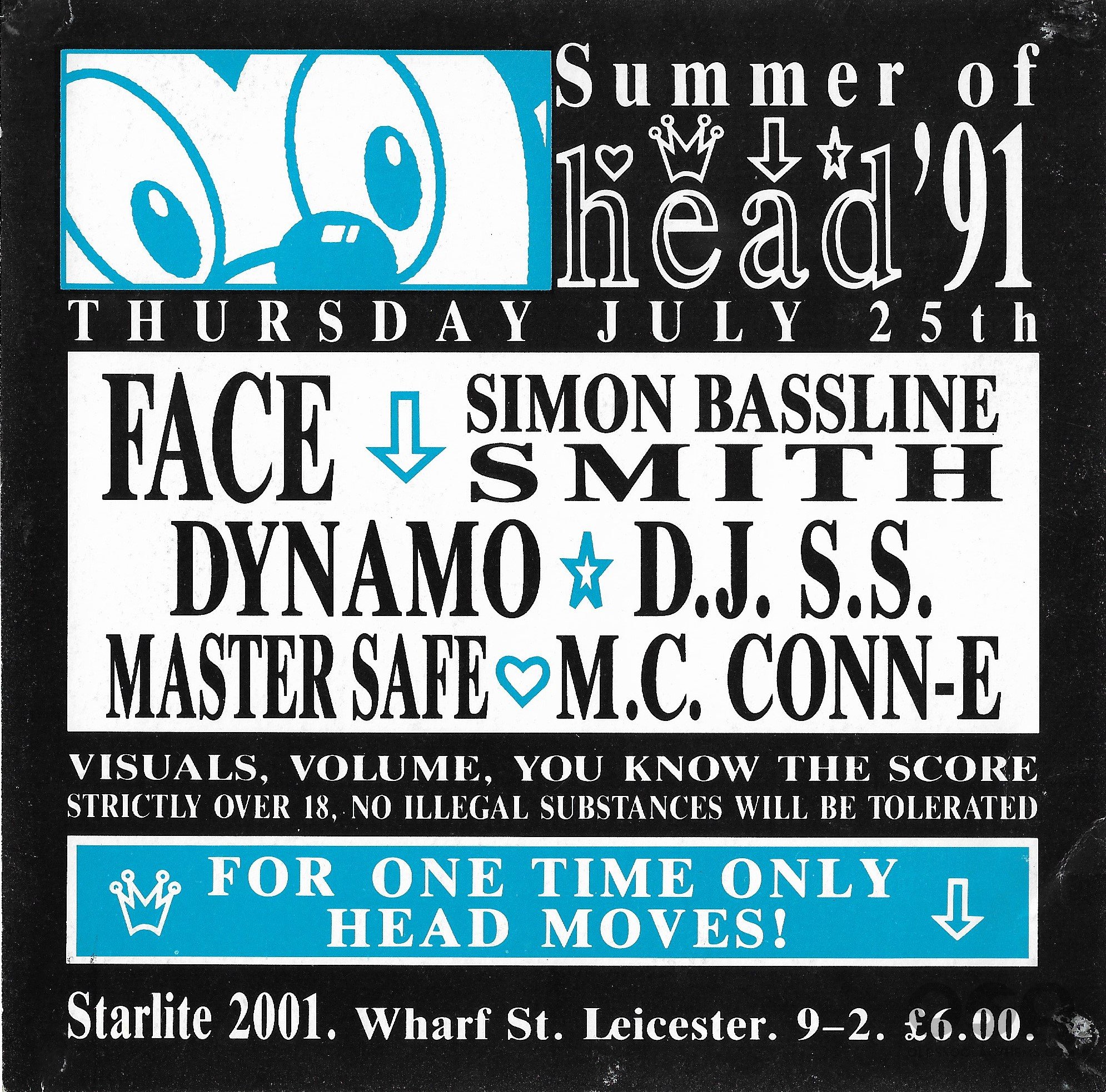 Head - Summer Of 91 @ Starlite 2001 - Leicester - 25th July 1991 .jpg