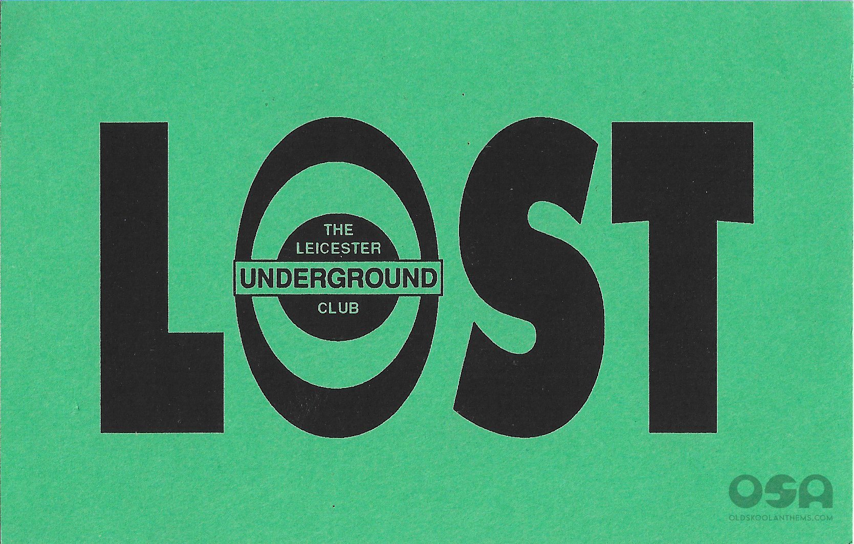 Lost @ The Leicester Underground Club - 12th December 1992 - A.jpg
