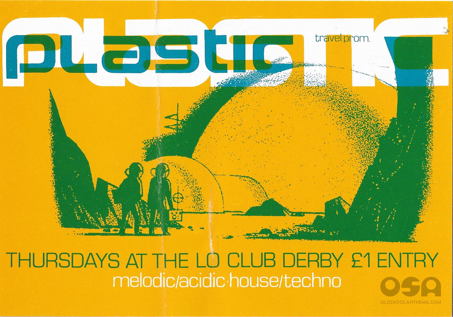 Plastic @ The LO - Club Derby - 119? (Single Sided Flyer) .jpg