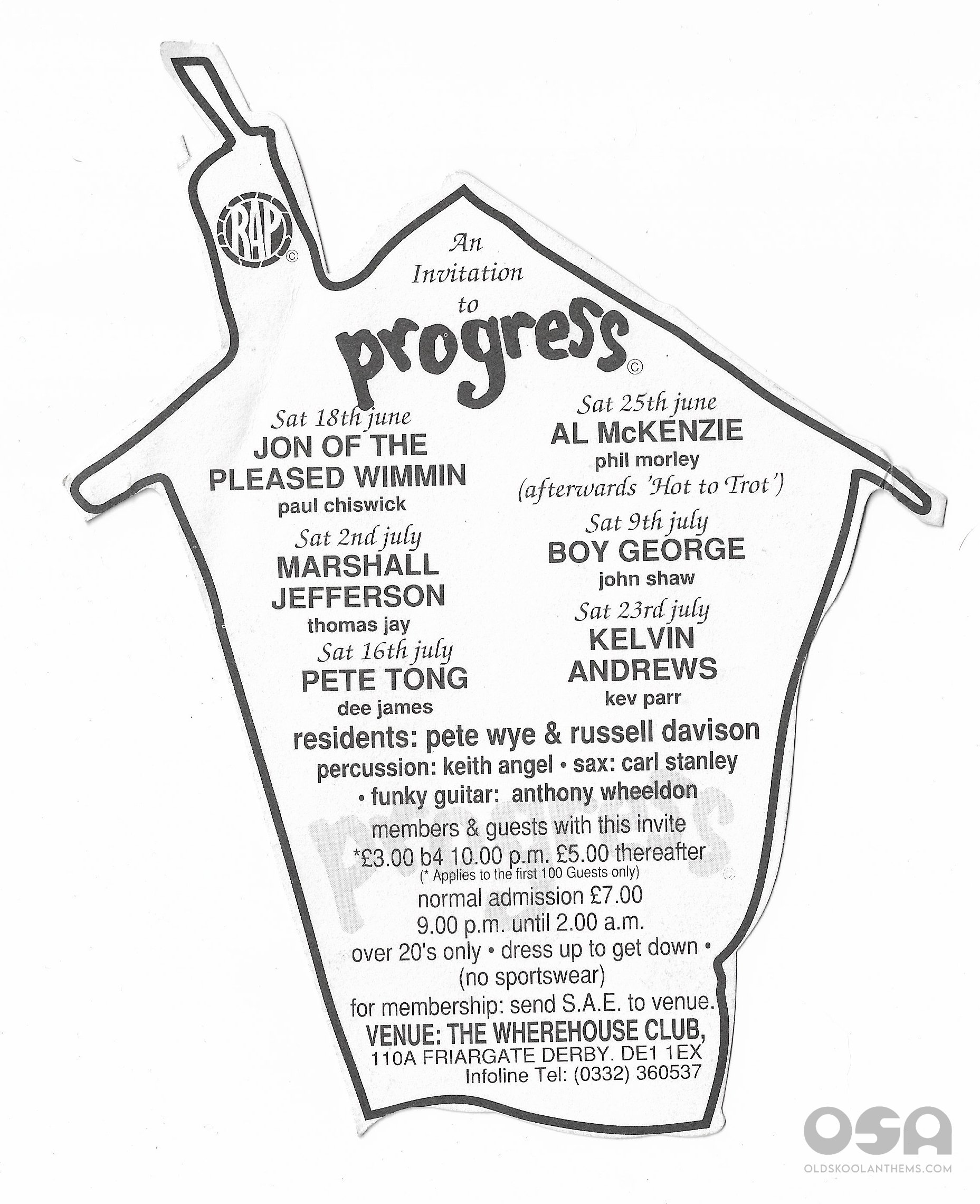 Progress - The Wherehouse Club -Derby - 18th  June - 1994 A.jpg