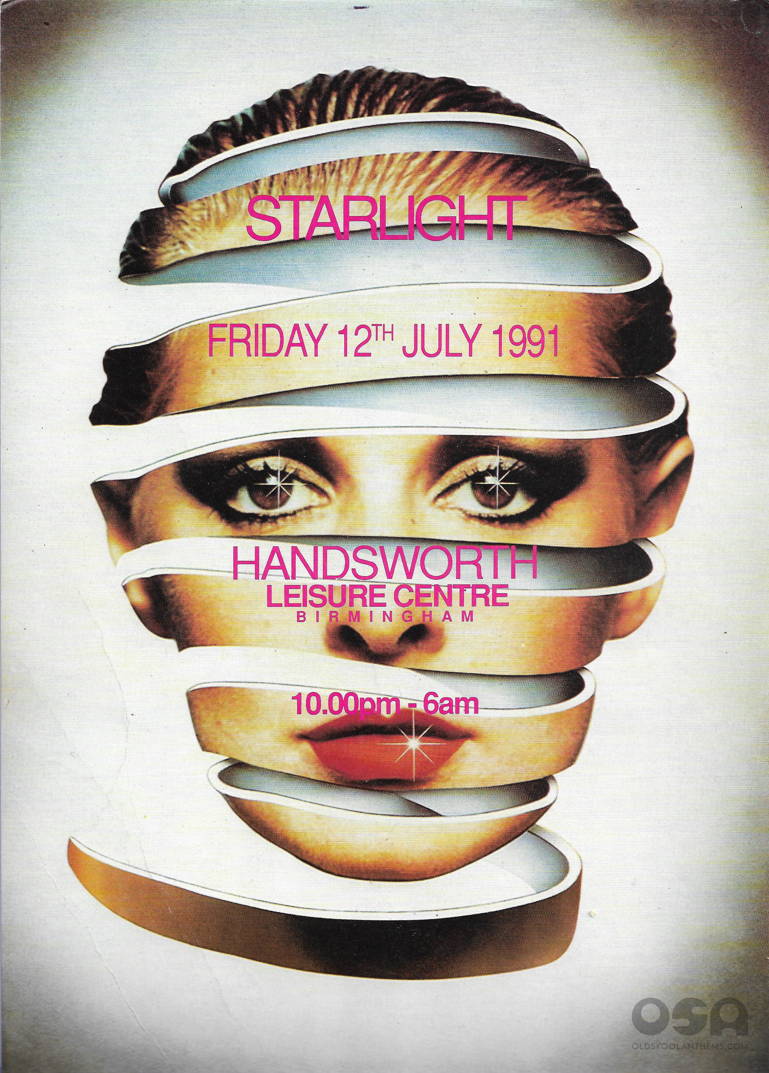 Starlight @ Handsworth Leisure Centre - Birmingham - 12th July 1991 - A .jpg