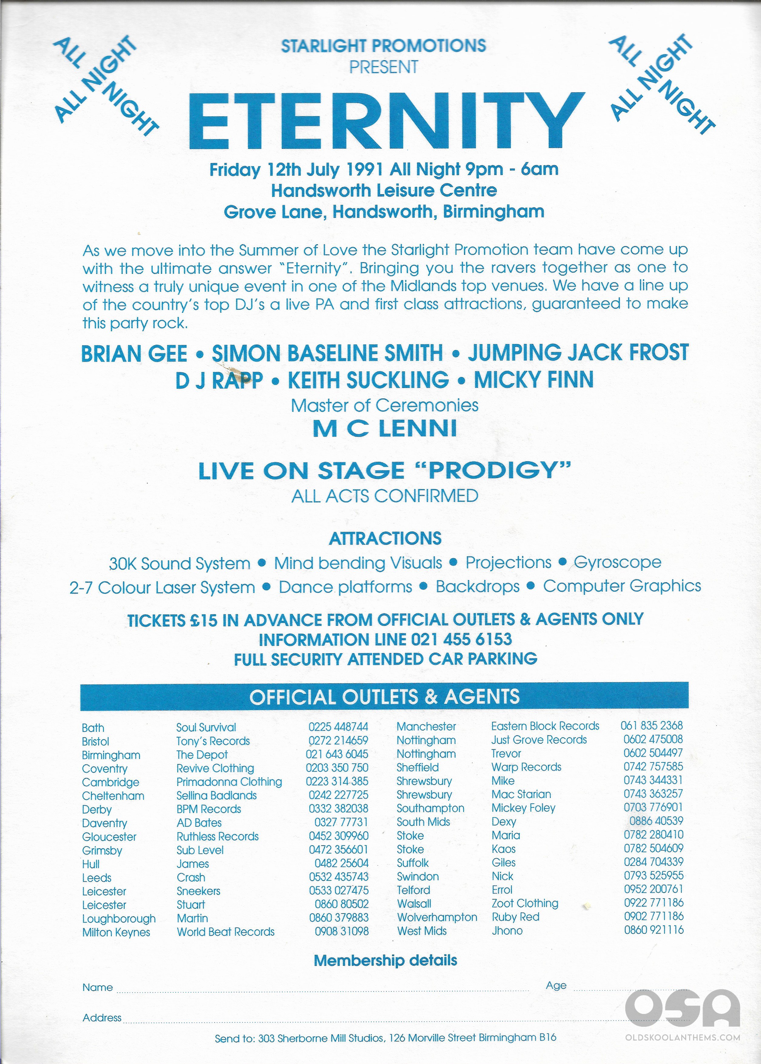 Starlight @ Handsworth Leisure Centre - Birmingham - 12th July 1991 - B .jpg