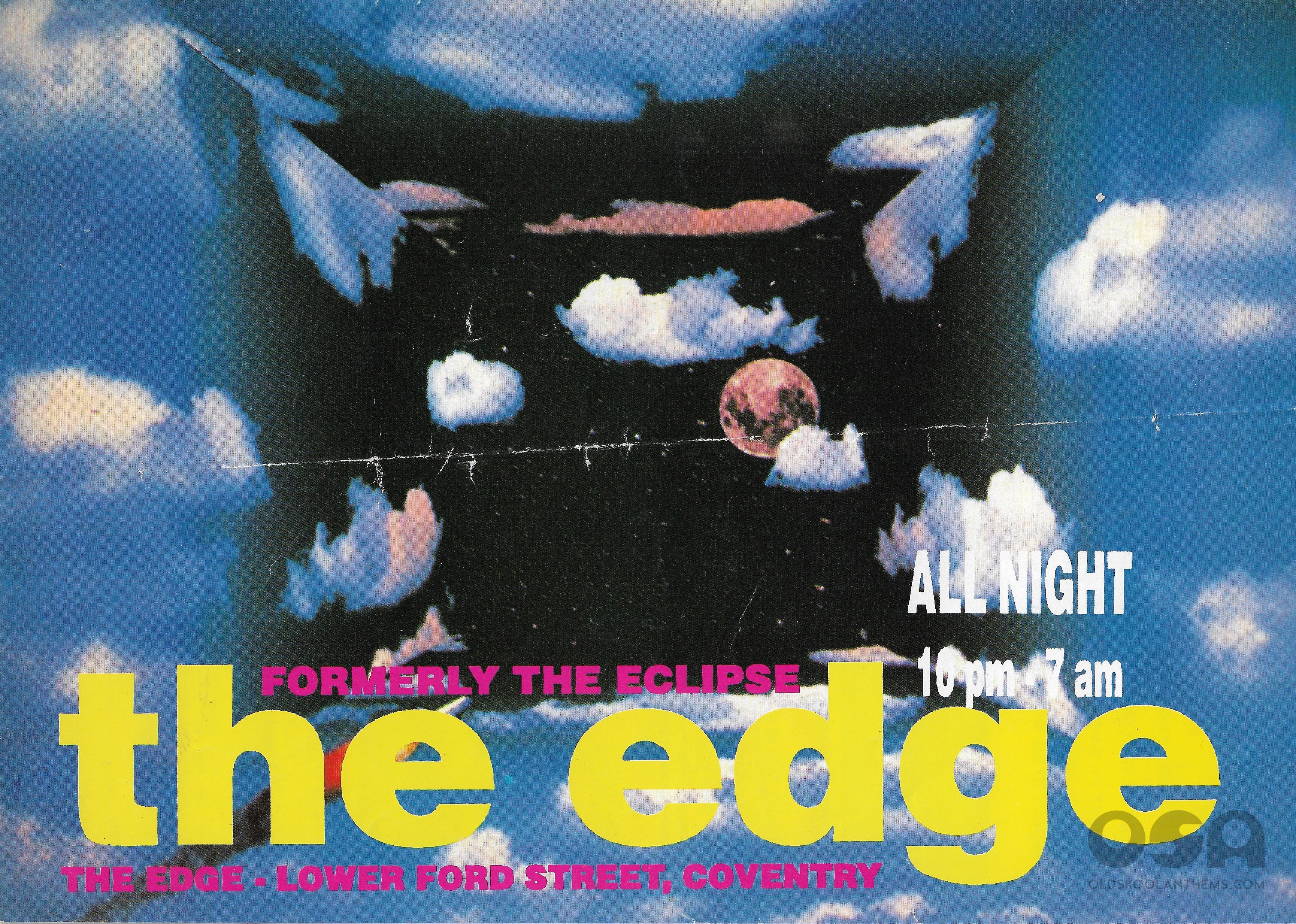 The Edge - Coventry - 22nd January 1993 - A .jpg