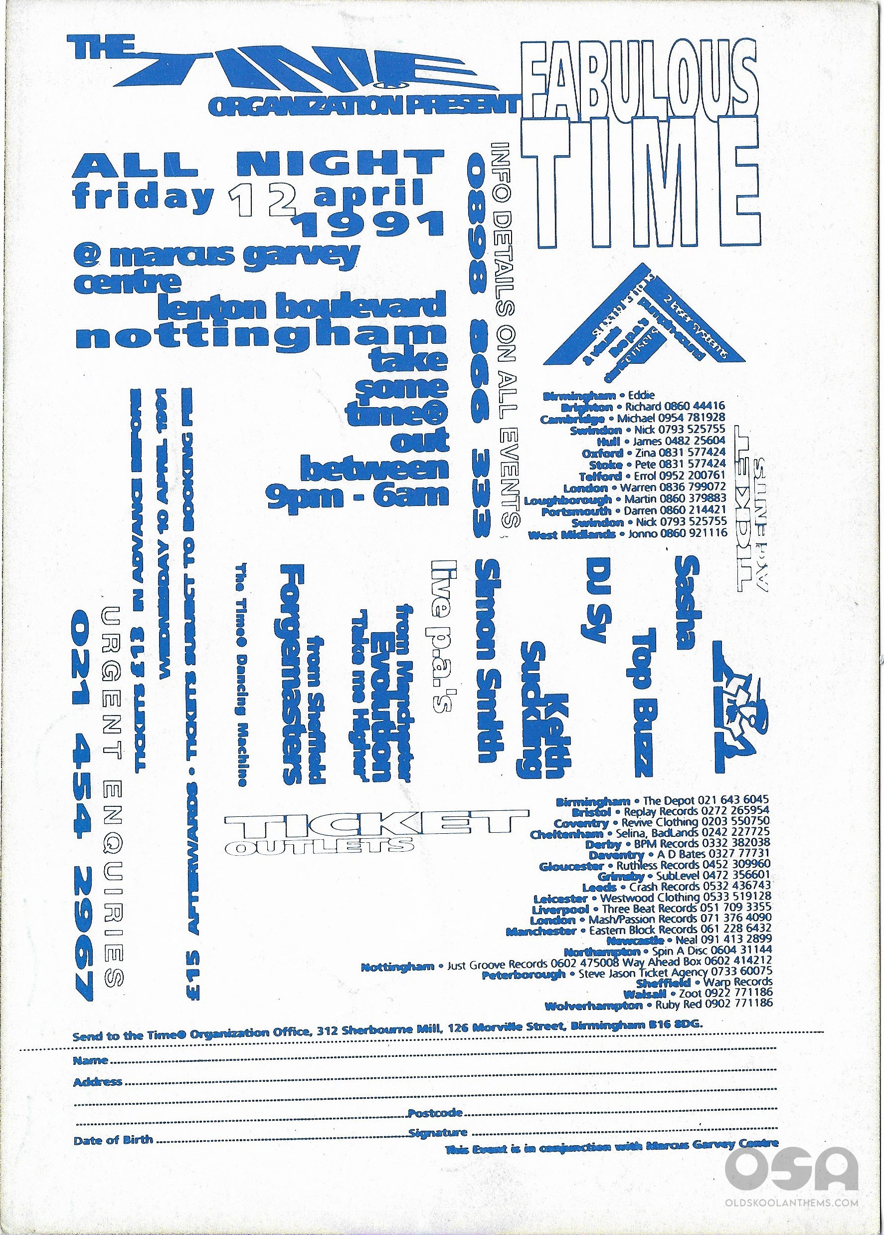 Time - @ Marcus Garvey Centre - 12 April 1991 - B .jpg