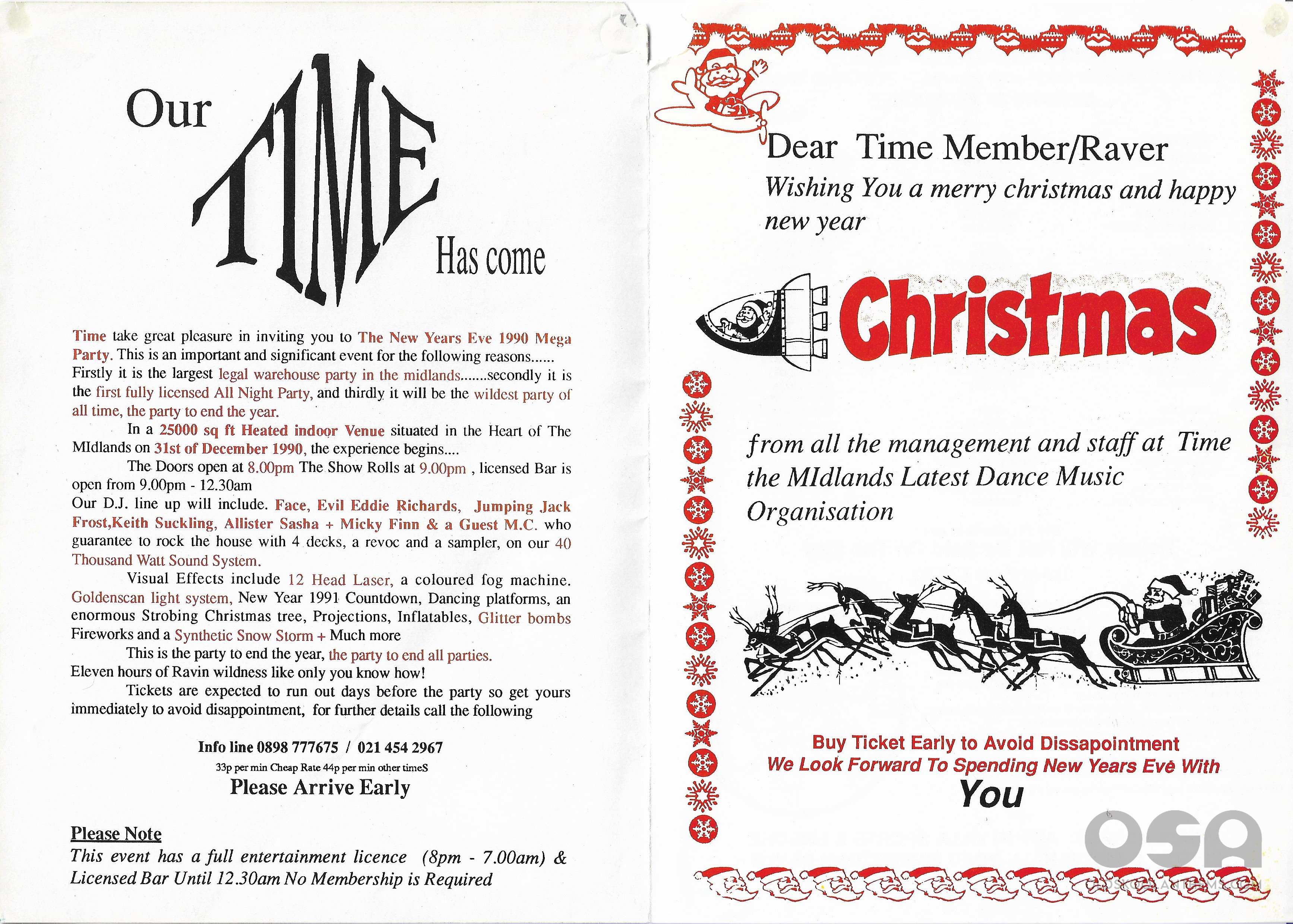 Time - NYE @ Aston Villa Sports Ctr - Birmingham - 31ST December 1990 - Centre .jpg