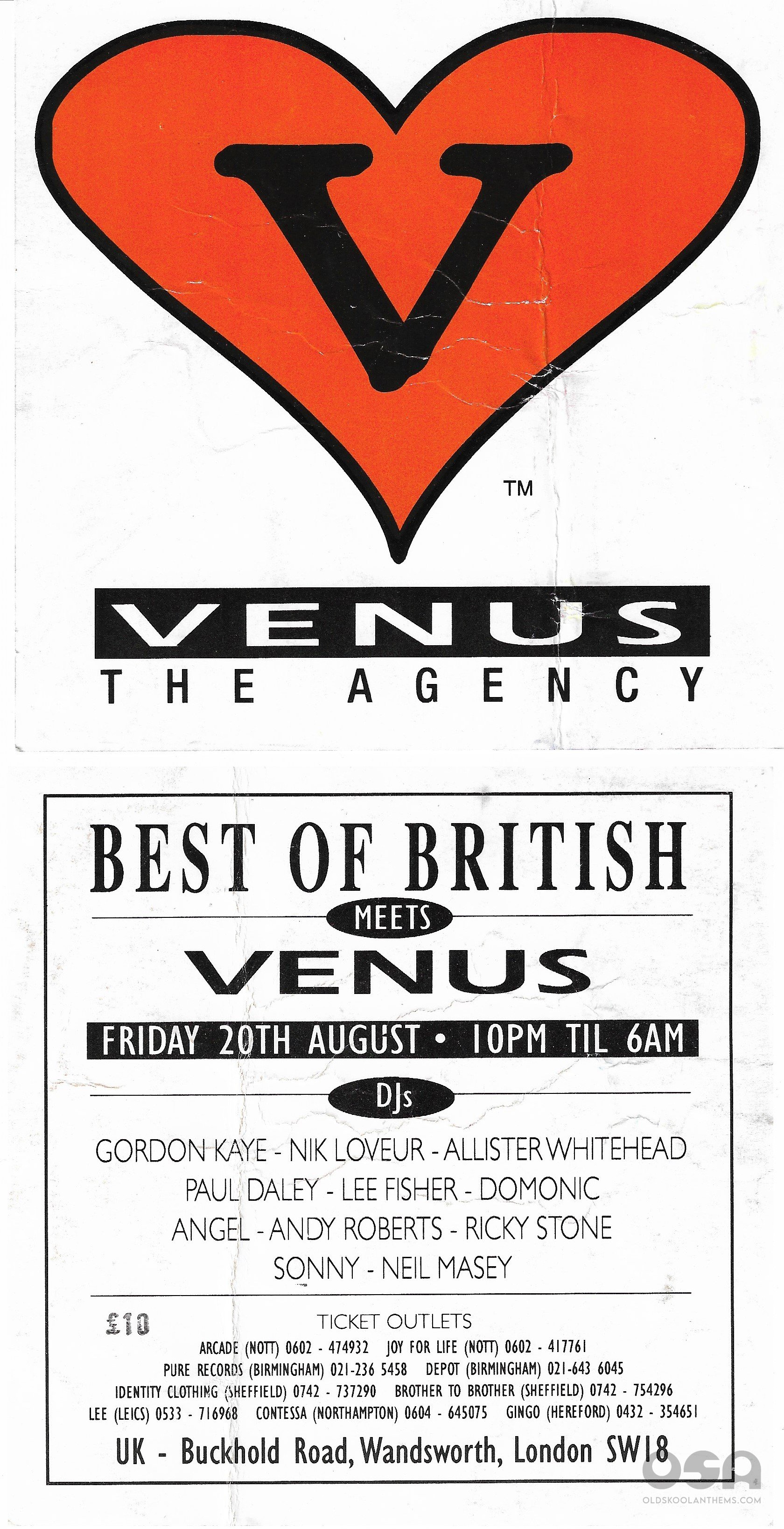 Venus - Best Of British - 20th August 1993 (A&B Side) .jpg